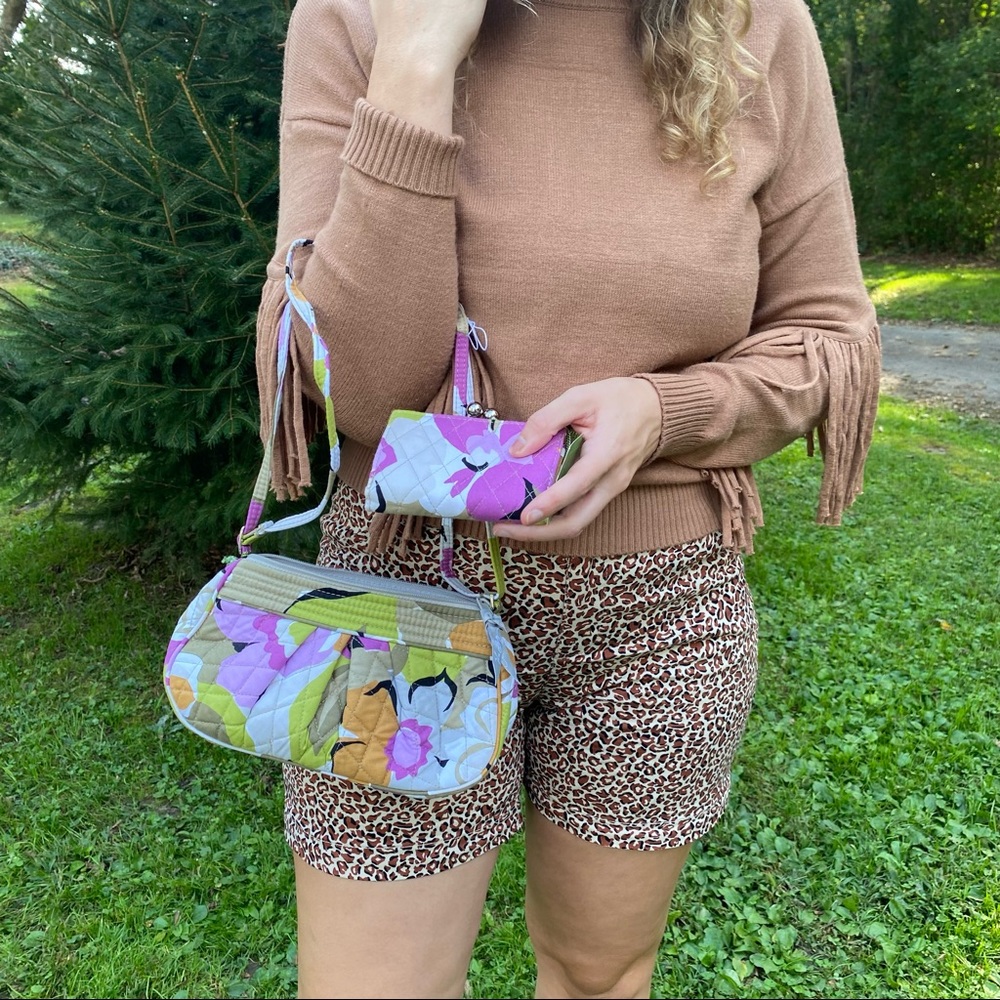 Vera Bradley “Portobello Road” crossbody&wallet